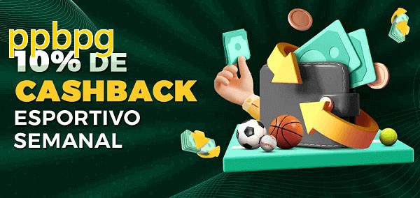 10% de bônus de cashback na ppbpg